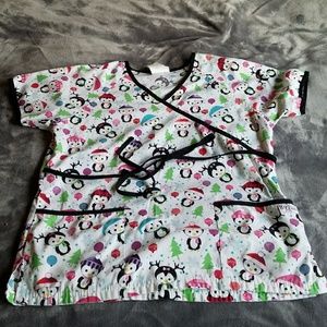 Winter Scrub Top